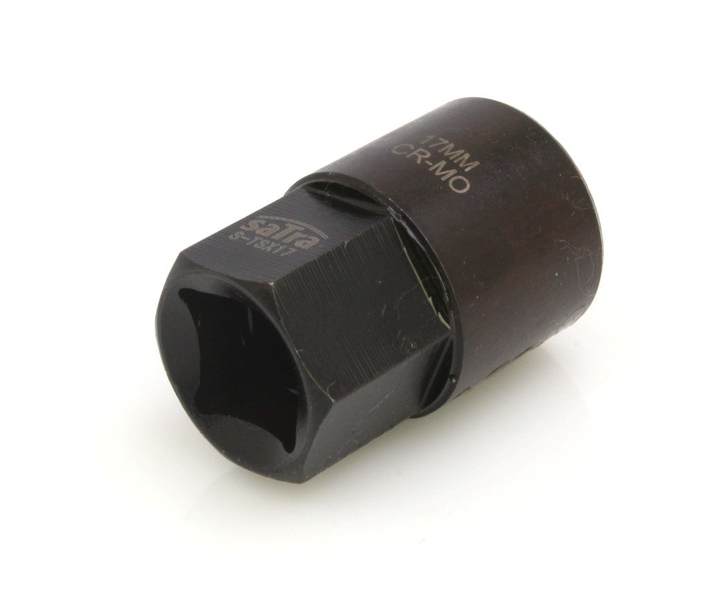 Nástrčná hlavica - kľúč na poškodené skrutky a matice 17mm