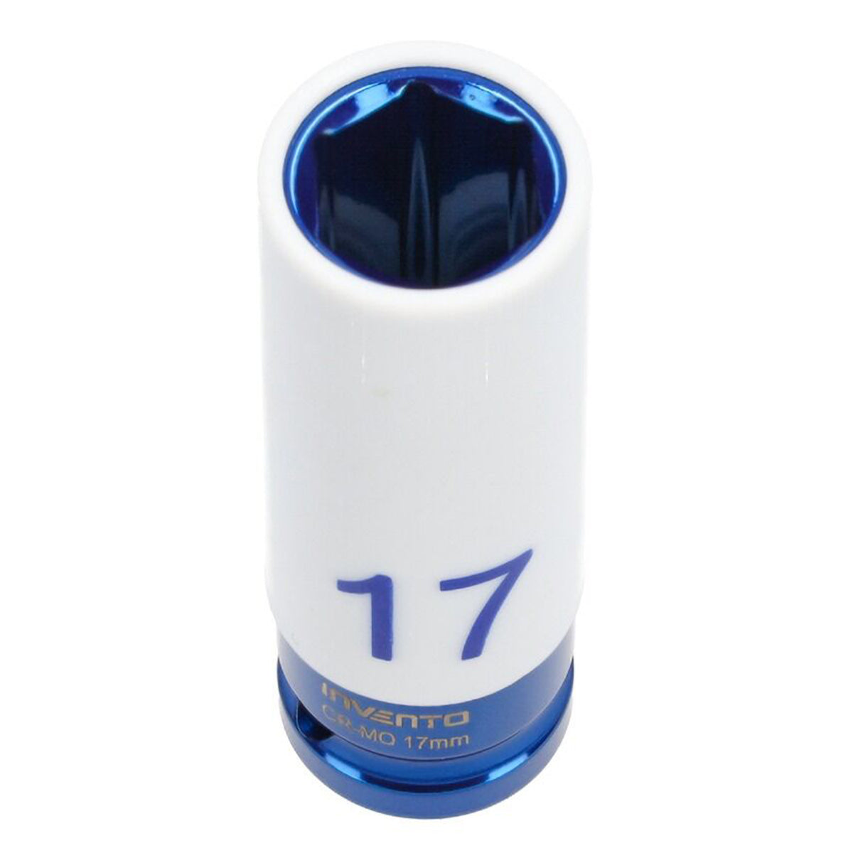 Nástrčná hlavica - kľúč s ochrannou manžetou pre zliatinové disky 17mm 1/2'' Invento