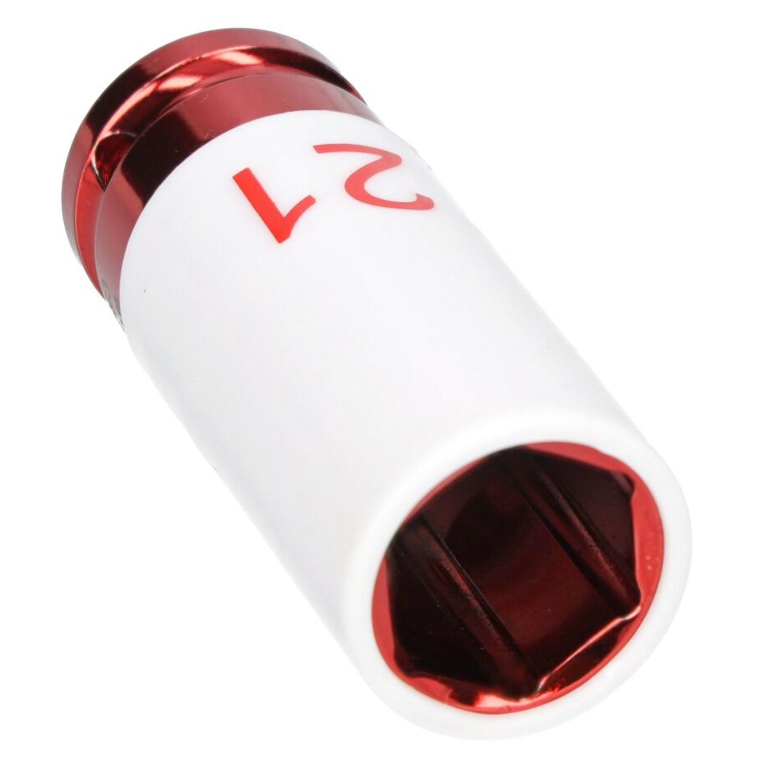 Nástrčná hlavica - kľúč s ochrannou manžetou pre zliatinové disky 21mm 1/2'' Invento