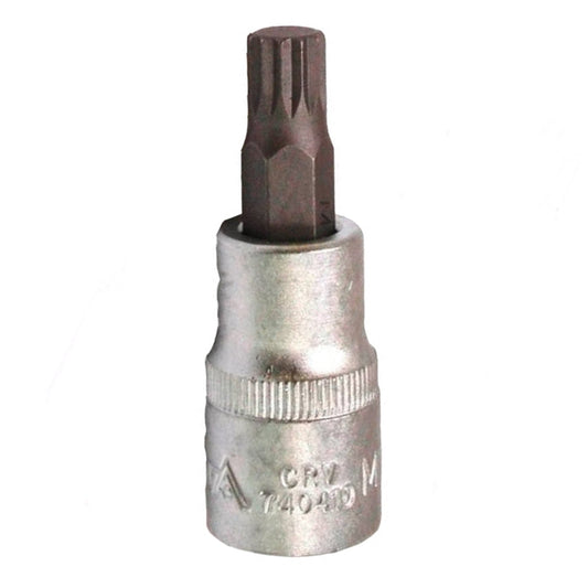 Nástrčná hlavica s bitom - kľúč 1/2'' Spline XZN M10, krátka