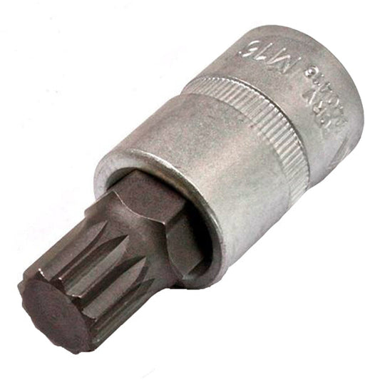 Nástrčná hlavica s bitom - kľúč 1/2'' Spline XZN M16, krátka