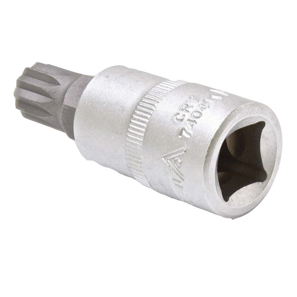 Nástrčná hlavica s bitom - kľúč 1/2'' Spline XZN M16, krátka