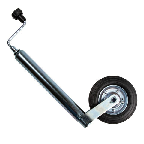 Oporné koleso z gumy/plastu so svorkou