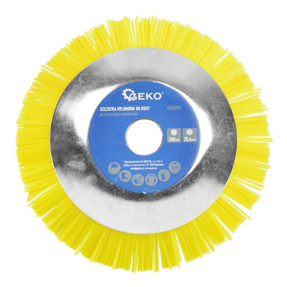 Nylonová kefa - kotúč pre krovinorez 200 x 25,4mm