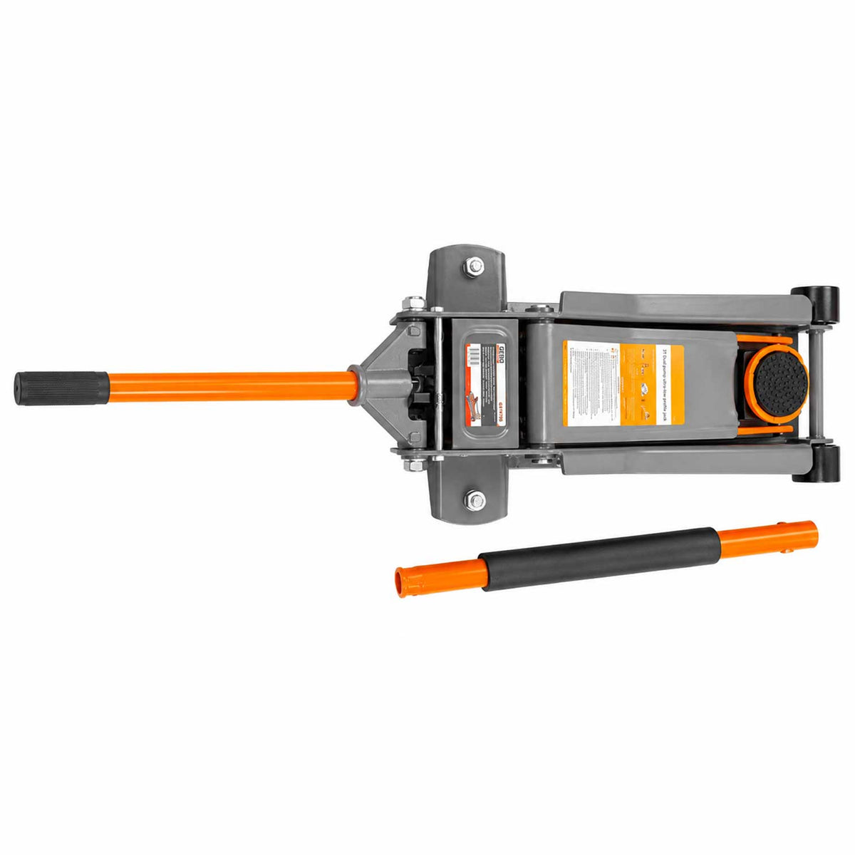Nízkoprofilový hydraulický pojazdný zdvihák 3t, dvojpiestový Gebo Tools