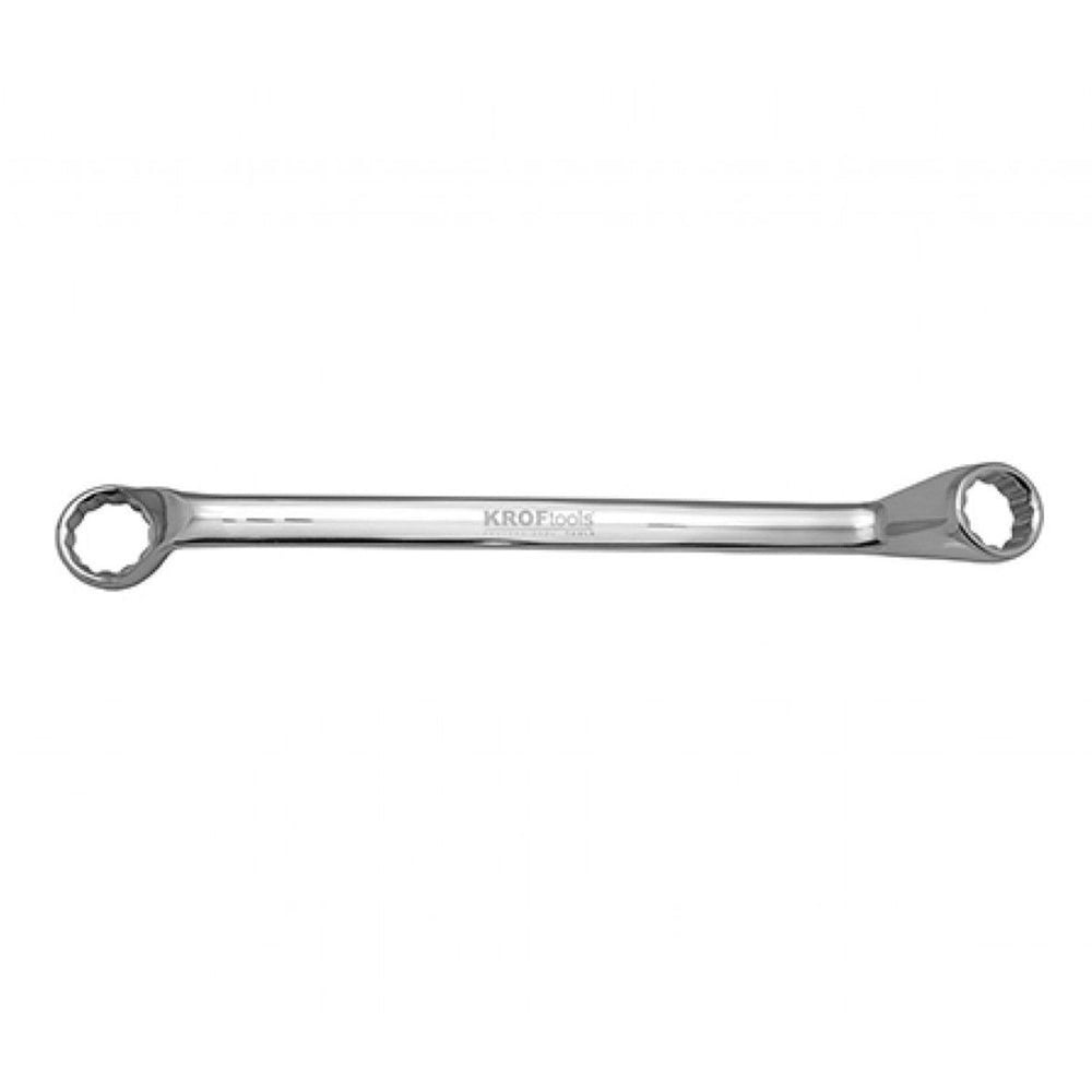 Obojstranný očkový kľúč ohnutý 12 x 13mm Kroftools