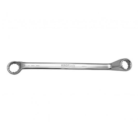 Obojstranný očkový kľúč ohnutý 12 x 13mm Kroftools
