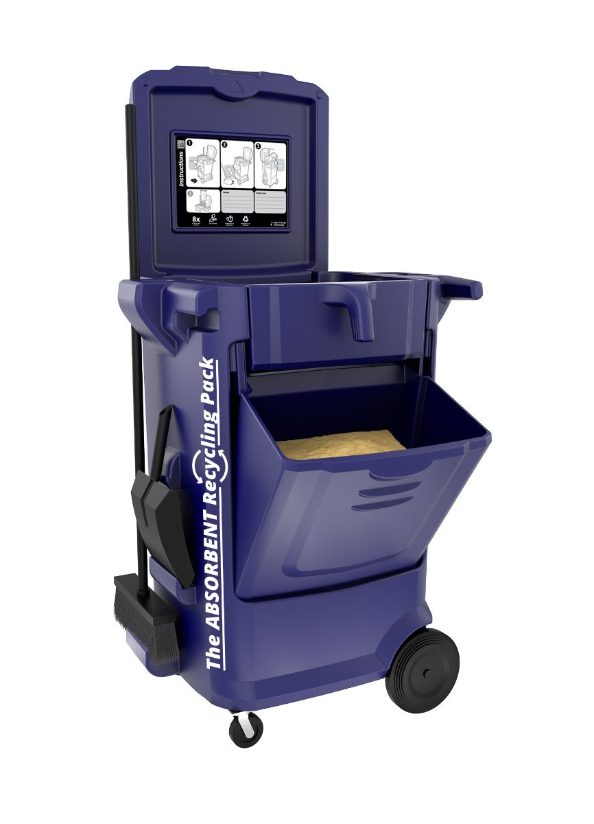 Mobilná súprava na absorpciu oleja