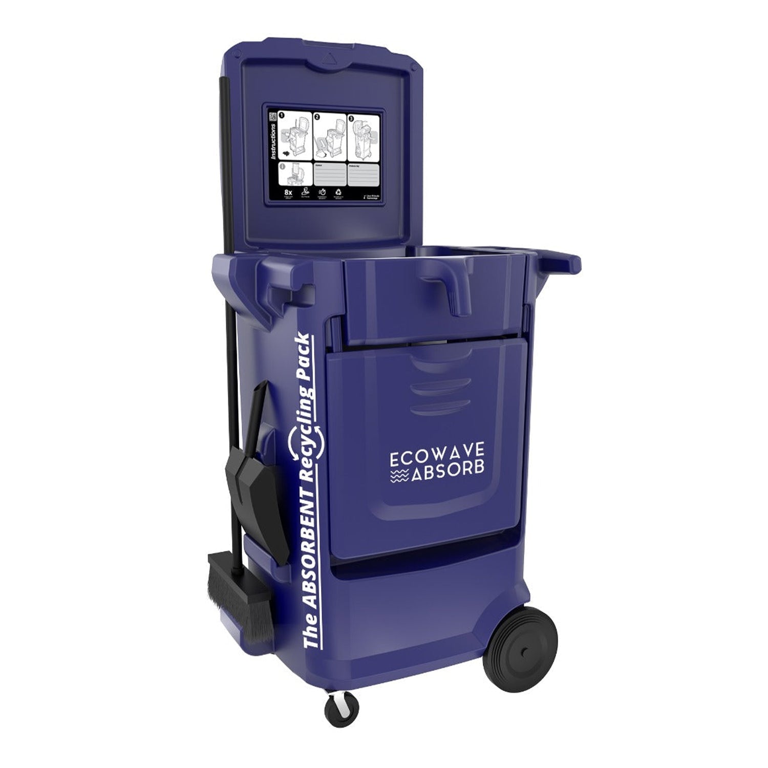 Mobilná súprava na absorpciu oleja