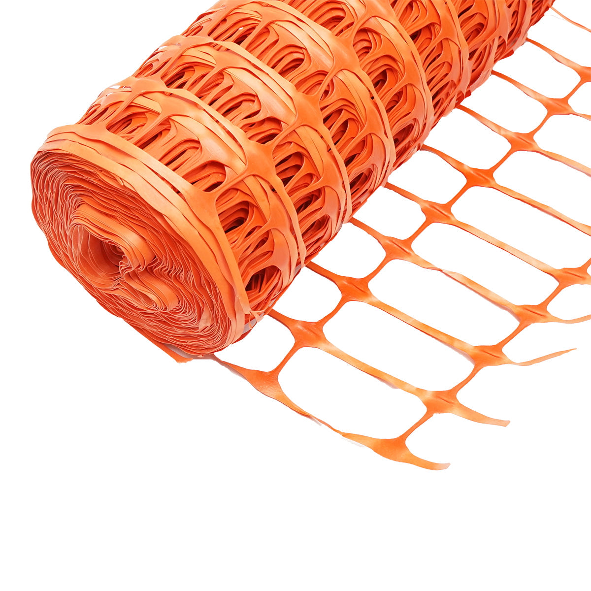 Ochranná vyznačovacia sieť, oranžová, 1mx50m, s okami 70x40mm, 110g/m