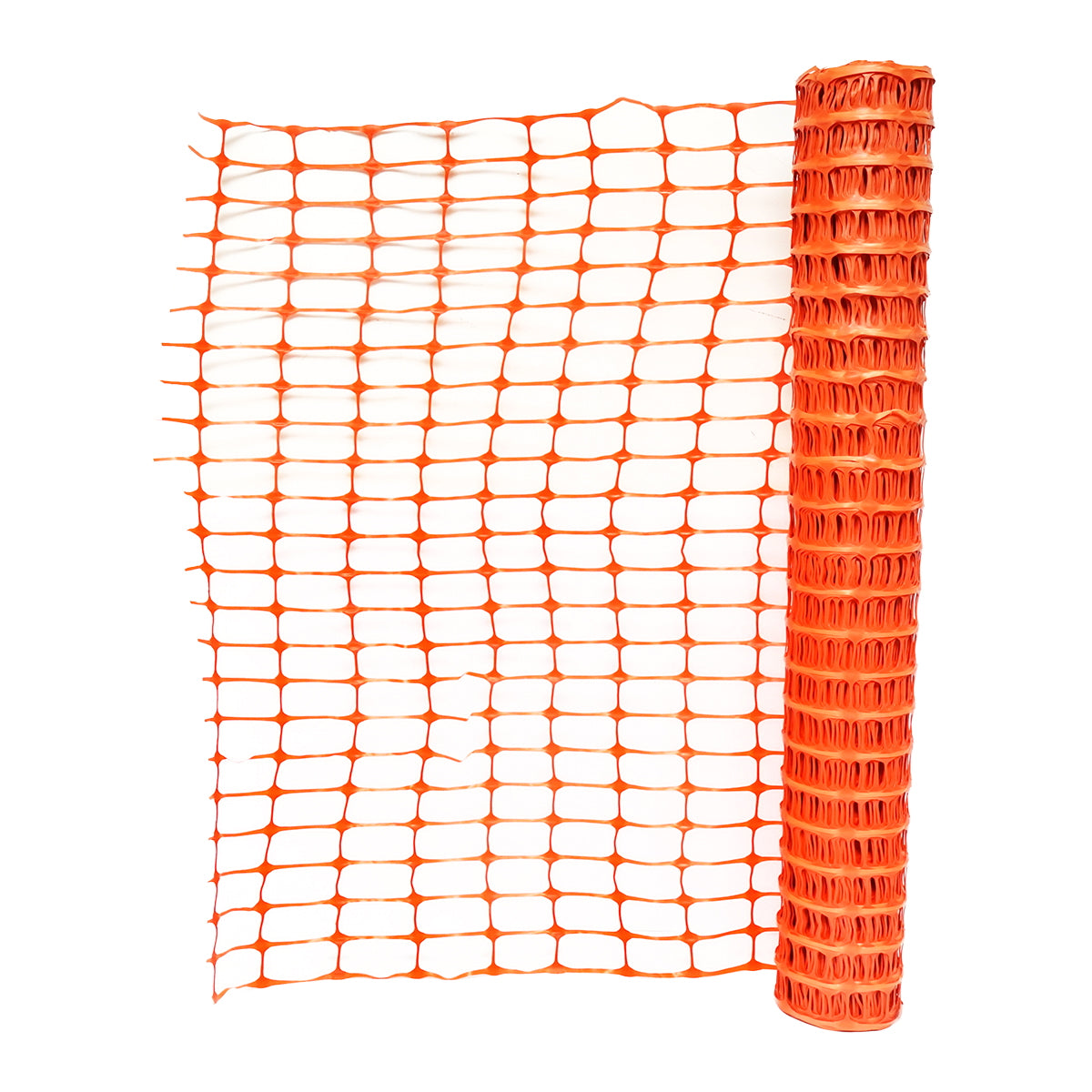 Ochranná vyznačovacia sieť, oranžová, 1mx50m, s okami 70x40mm, 110g/m