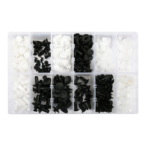 Sada plastových klipov a úchytiek pre mitsubishi 370 kusov