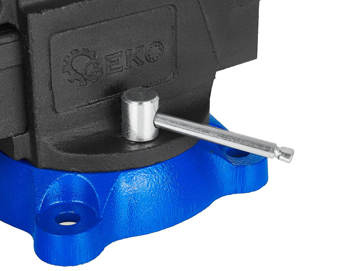 Otočný stolový zverák Heavy Duty, 125mm, Geko