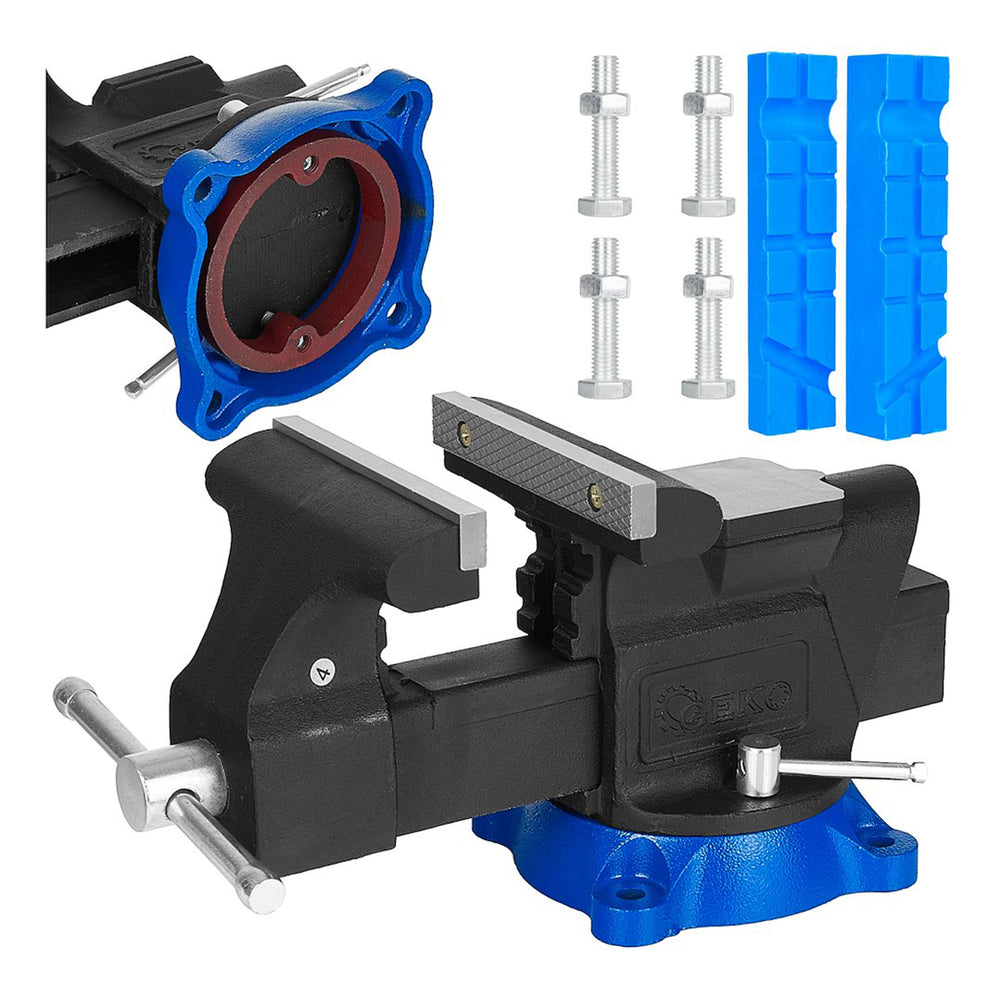 Otočný stolový zverák Heavy Duty, 150mm, Geko