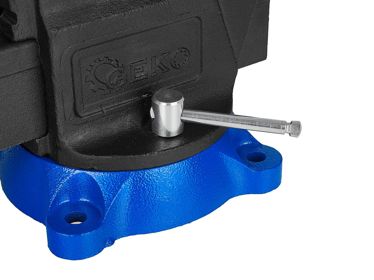 Otočný stolový zverák Heavy Duty, 150mm, Geko