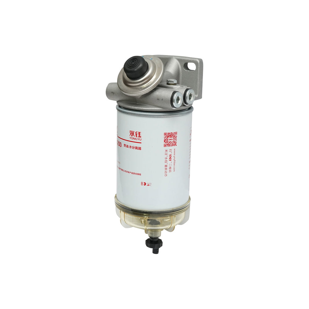 Palivový filter s odlučovačom vody pre Isuzu, Iveco, Volvo, Liebherr, King Long kód OEM 10044302, 10326 961