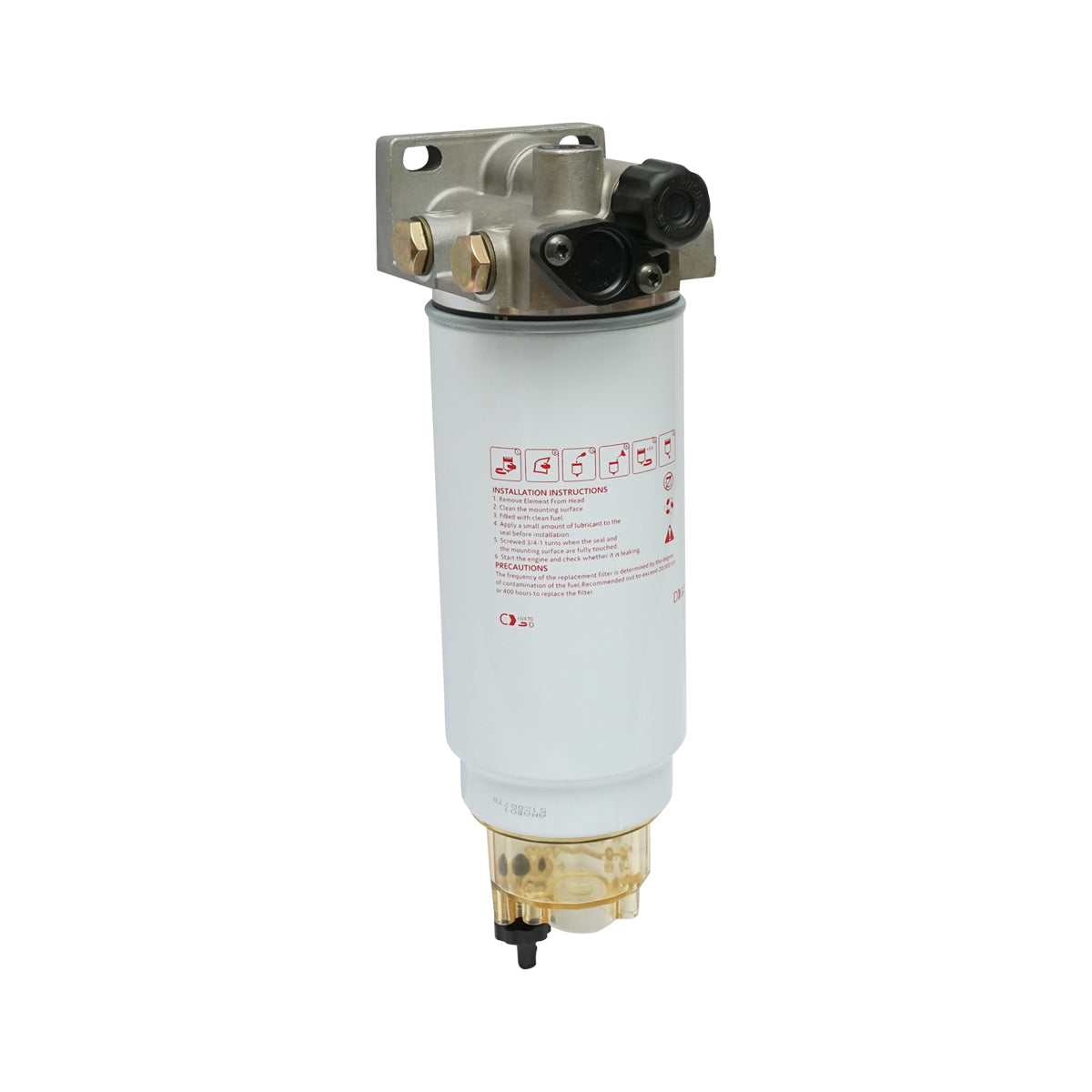 Palivový filter s odlučovačom vody pre Volvo, Claas, Deutz-Fahr, MAN a Liebherr, OEM ACP0287890, 240 210.00, 51125017283