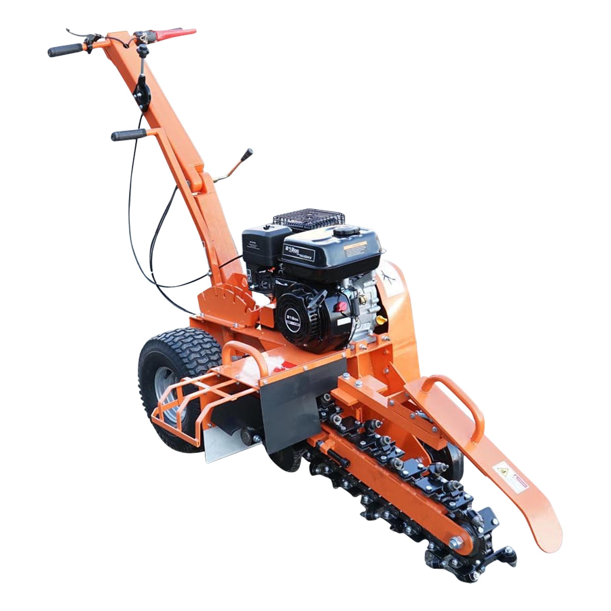 Pôdna ryhovacia fréza 7HP, pracovná šírka 100mm, hĺbka 450mm Thor