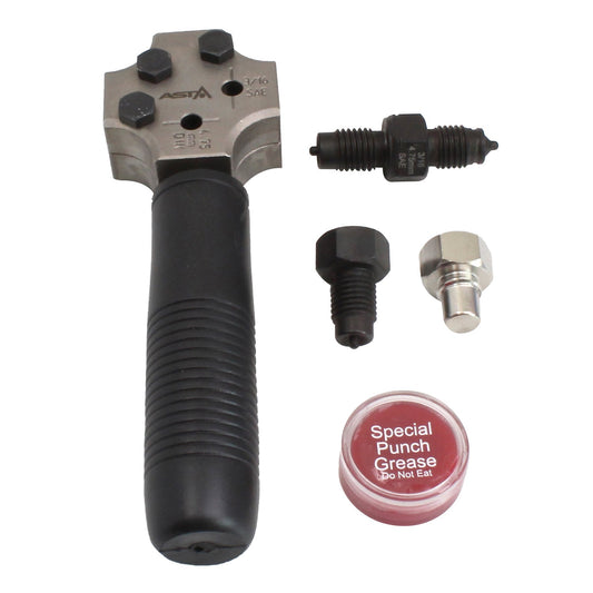Pertlovacia sada na výrobu brzdových trubiek 3/16'', 4,75mm