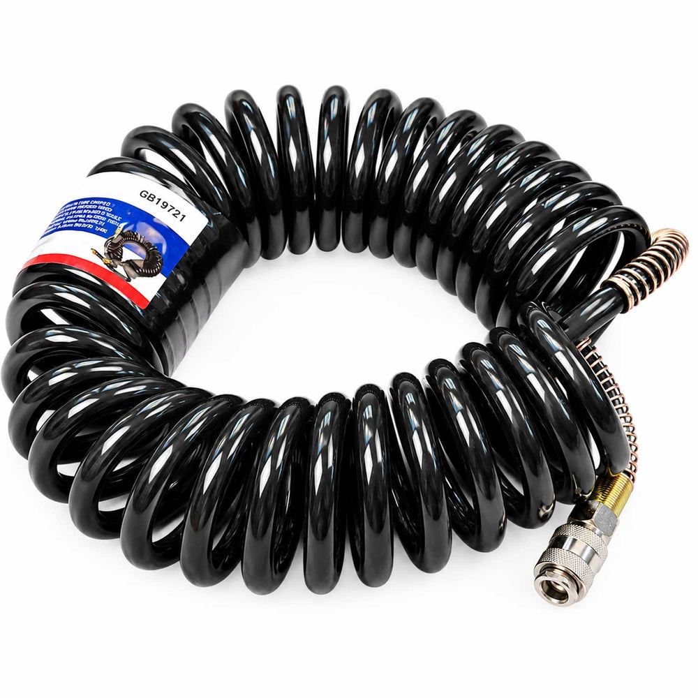 Špirálová pneumatická hadica na stlačený vzduch 12x8mm, 9m, Gebo Tools