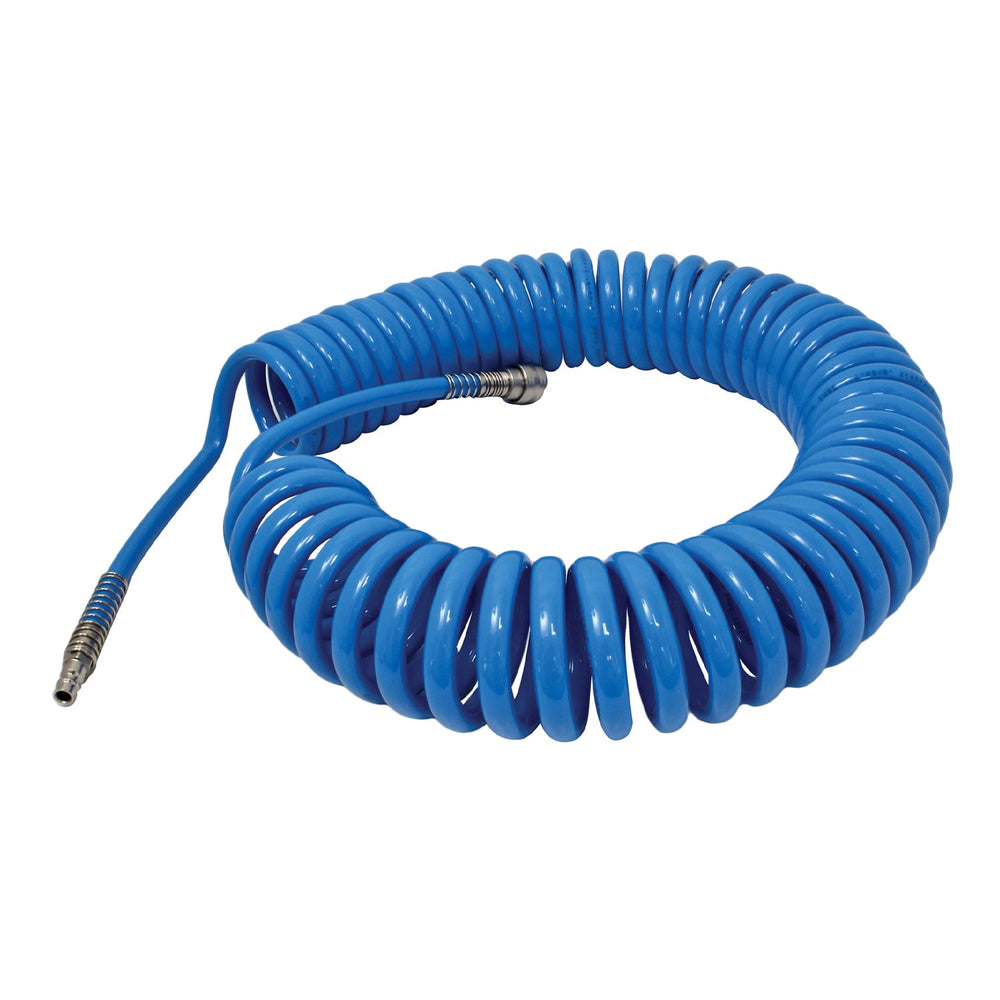 Špirálová pneumatická hadica na stlačený vzduch 3/8'' x 1/2'' x 12m