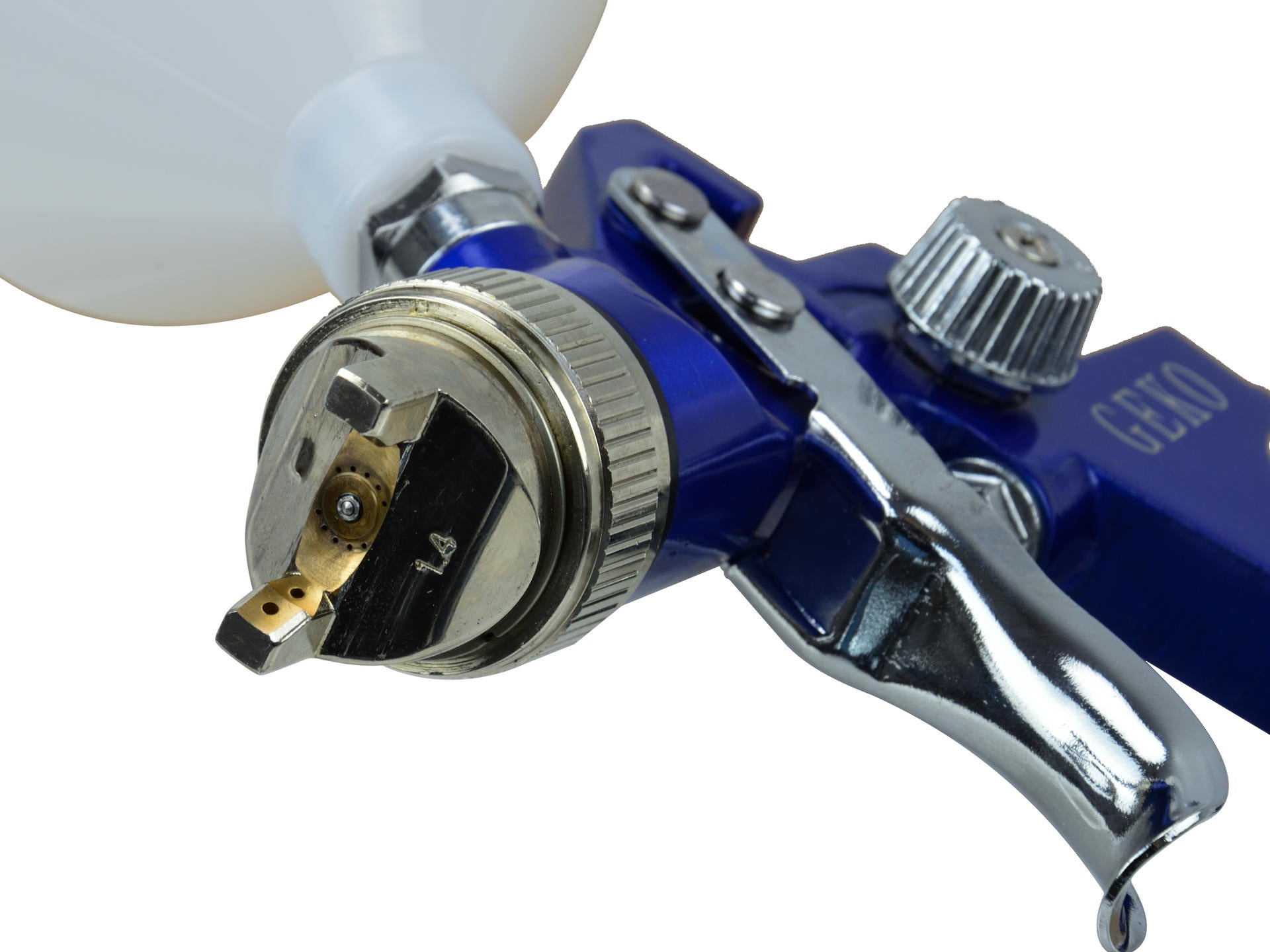 Striekacia pištoľ 1,4 HVLP s plastovým zásobníkom 600ml