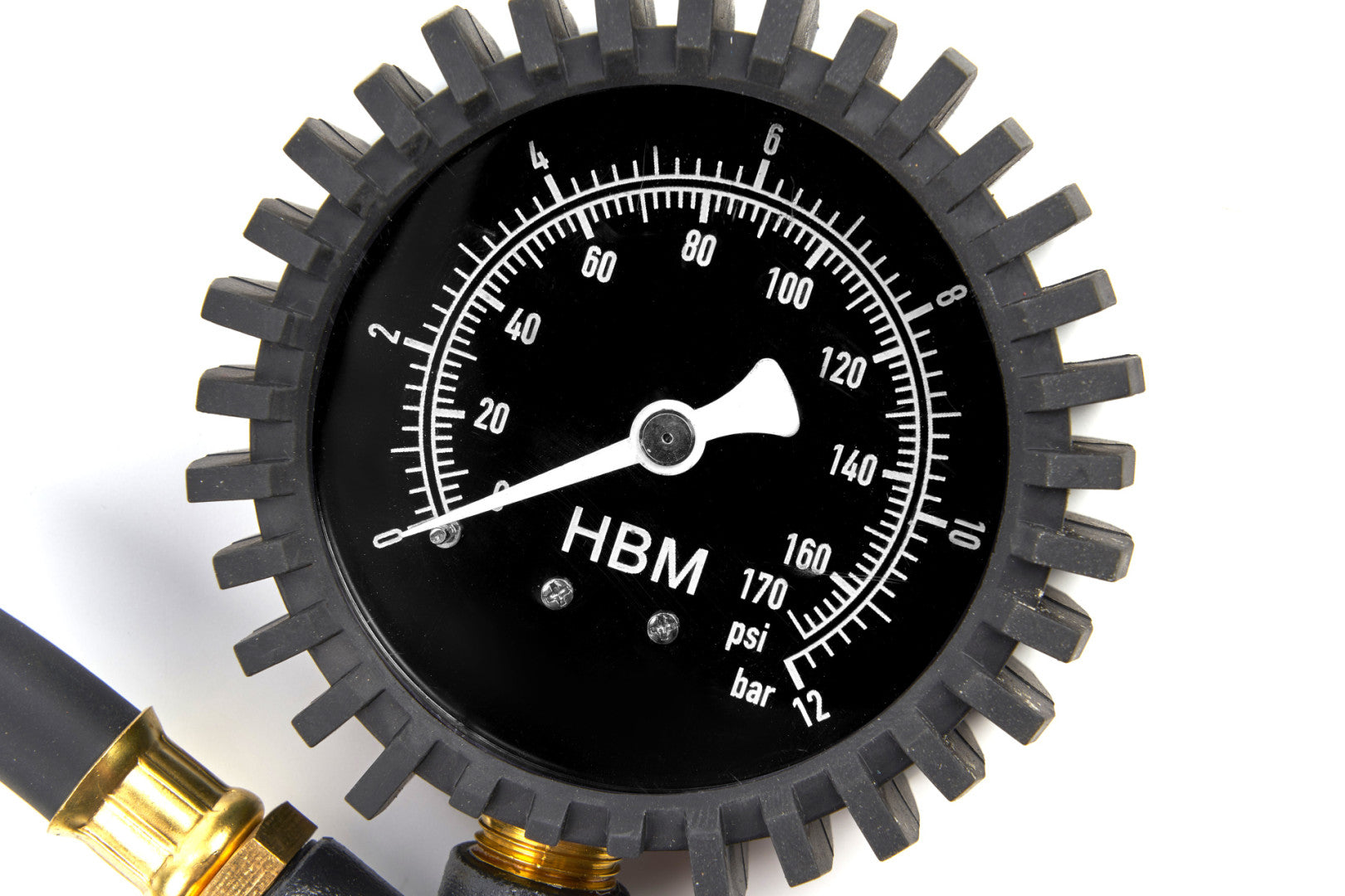 Pištoľ na hustenie pneumatík s manometrom, sada 8ks HBM Machines Holandsko