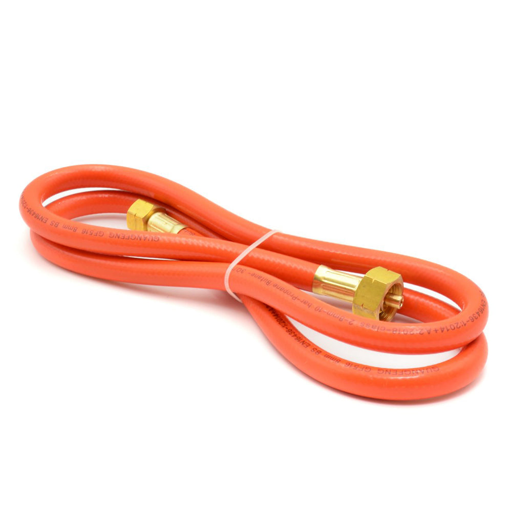 Plynová hadica 1,5m, pripojenie GW 3/8" W21.8mm, Geko