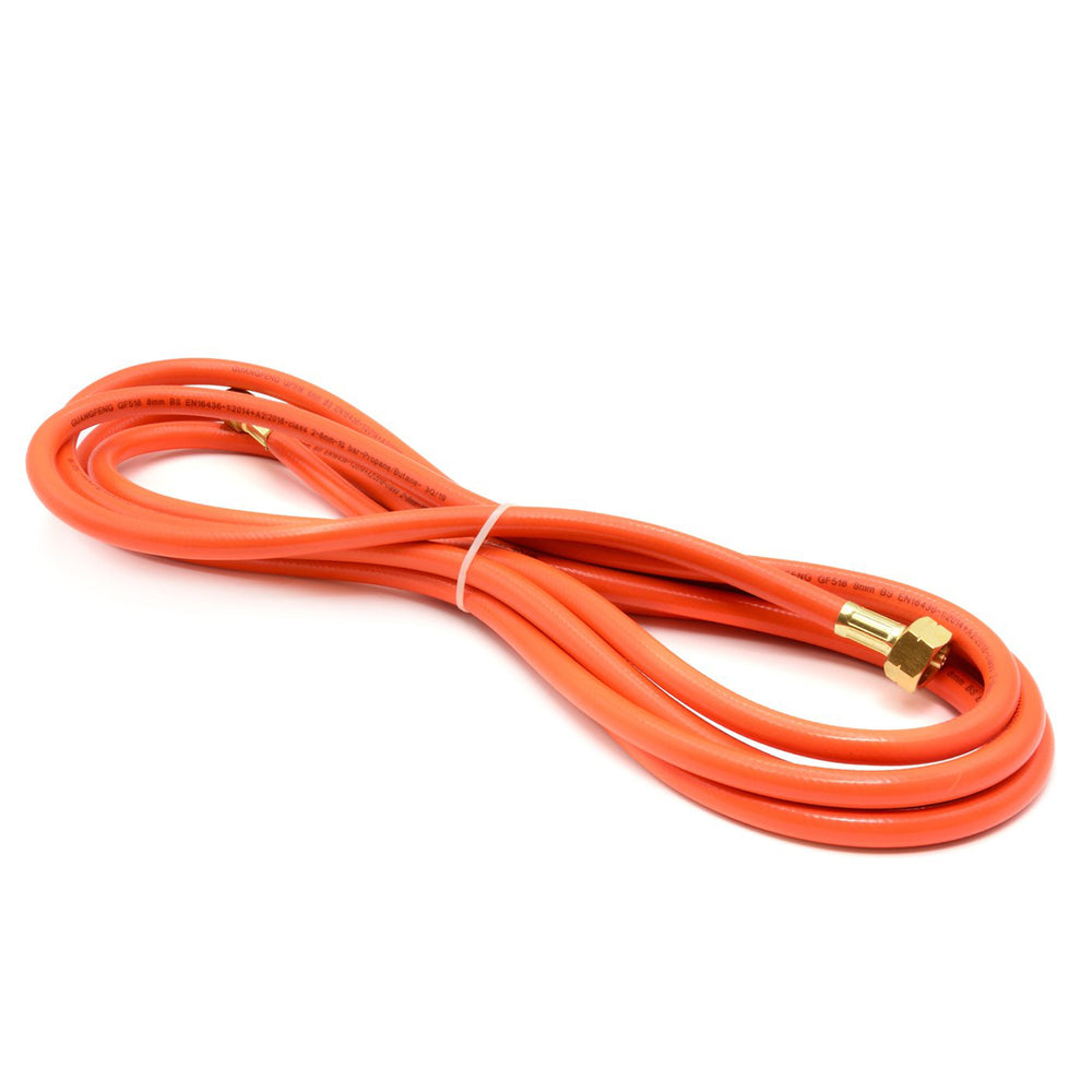 Plynová hadica 5m, pripojenie GW 3/8" W21.8mm, Geko
