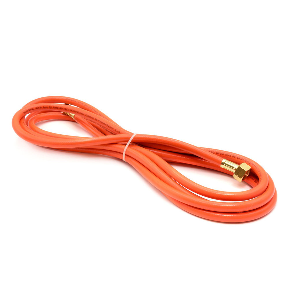 Plynová hadica 5m, profesionálna, pripojenie GW 3/8" W21.8mm, Geko