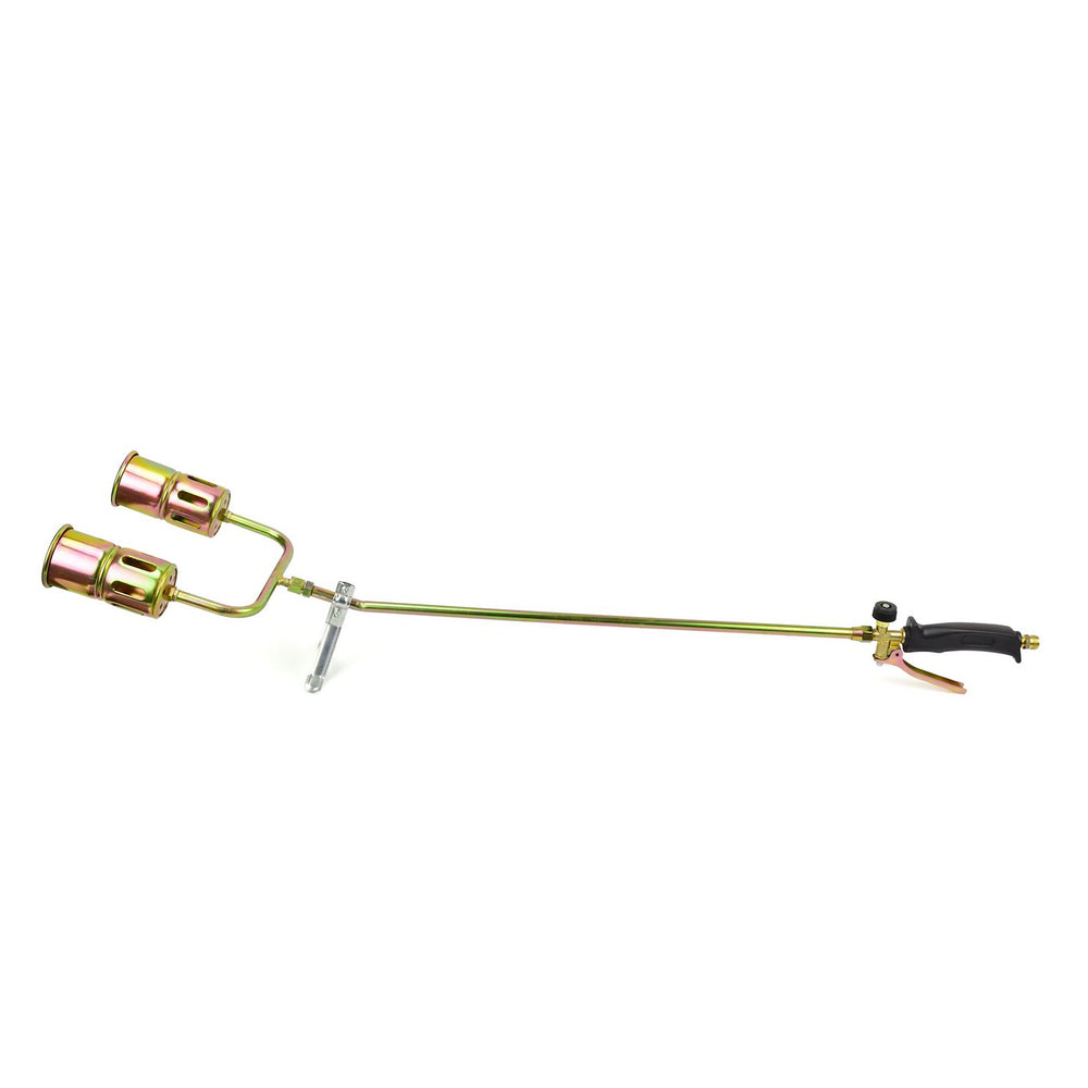 Plynový horák na ohrev a opaľovanie, 85cm, s 2 tryskami, Geko