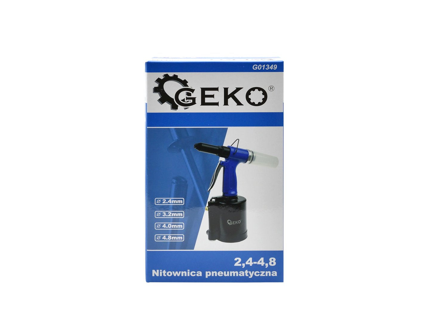 Pneumatická nitovačka 2,4 - 4,8mm Geko