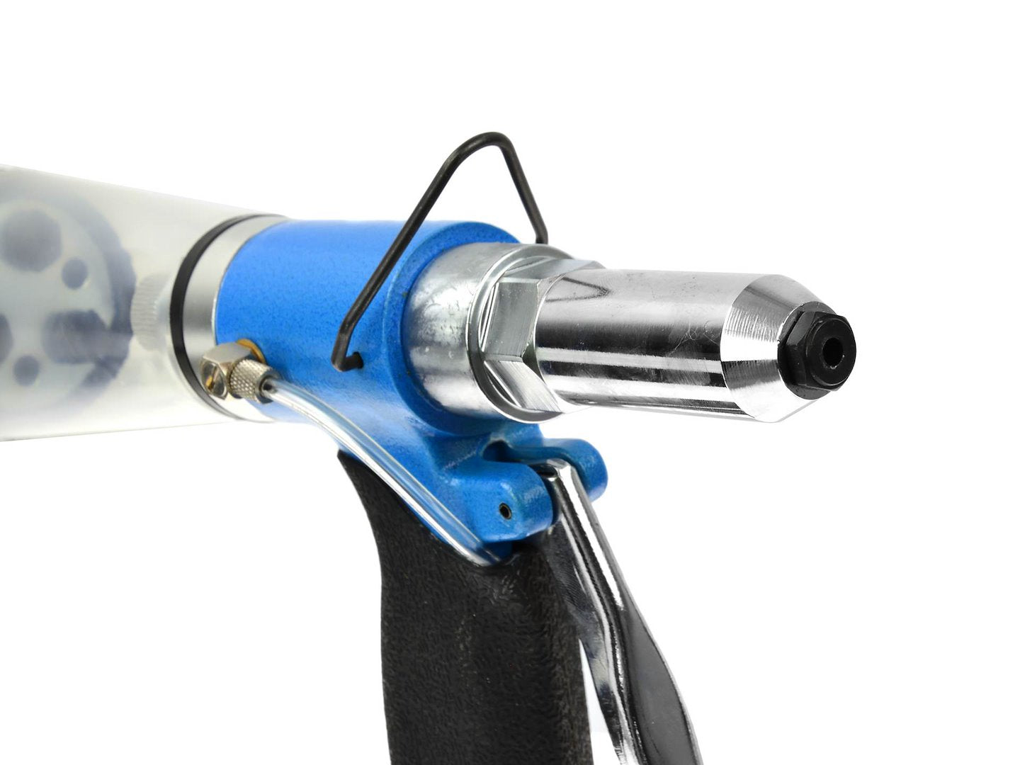 Pneumatická nitovačka 2,4 - 6,4mm, s automatickým odsávaním, Geko
