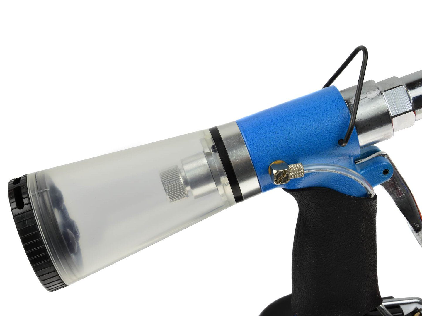 Pneumatická nitovačka 2,4 - 6,4mm, s automatickým odsávaním, Geko