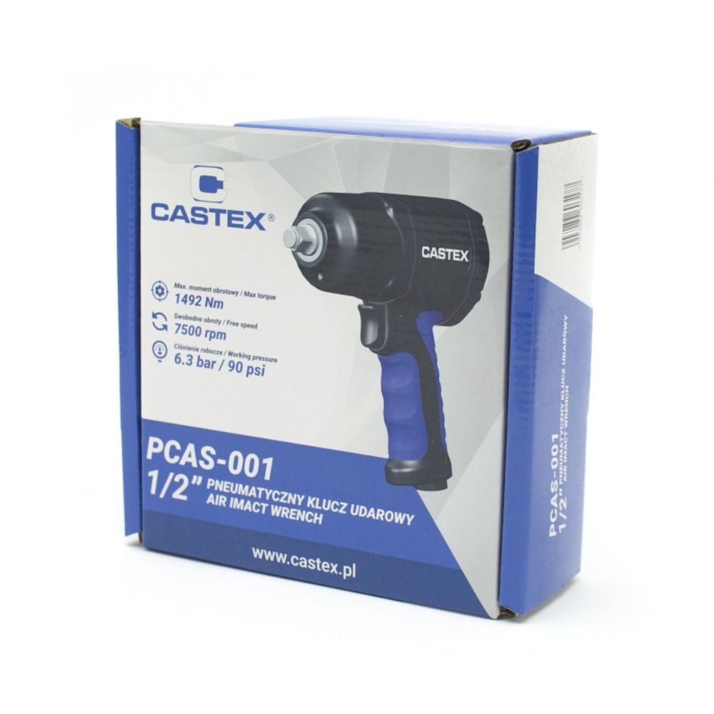 Pneumatický rázový uťahovák 1/2'' 1600Nm Castex