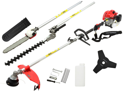 Multifunkčný krovinorez - vyžínač - píla 4 v 1