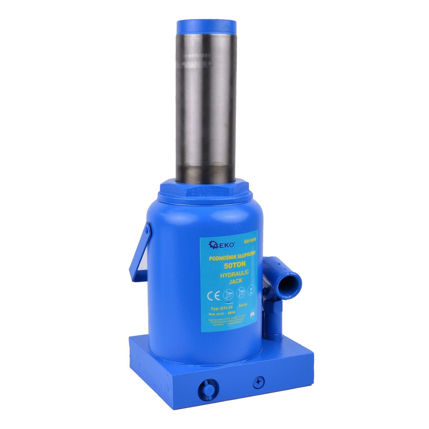 Hydraulický valcový zdvihák fľaškový - panenka 50t