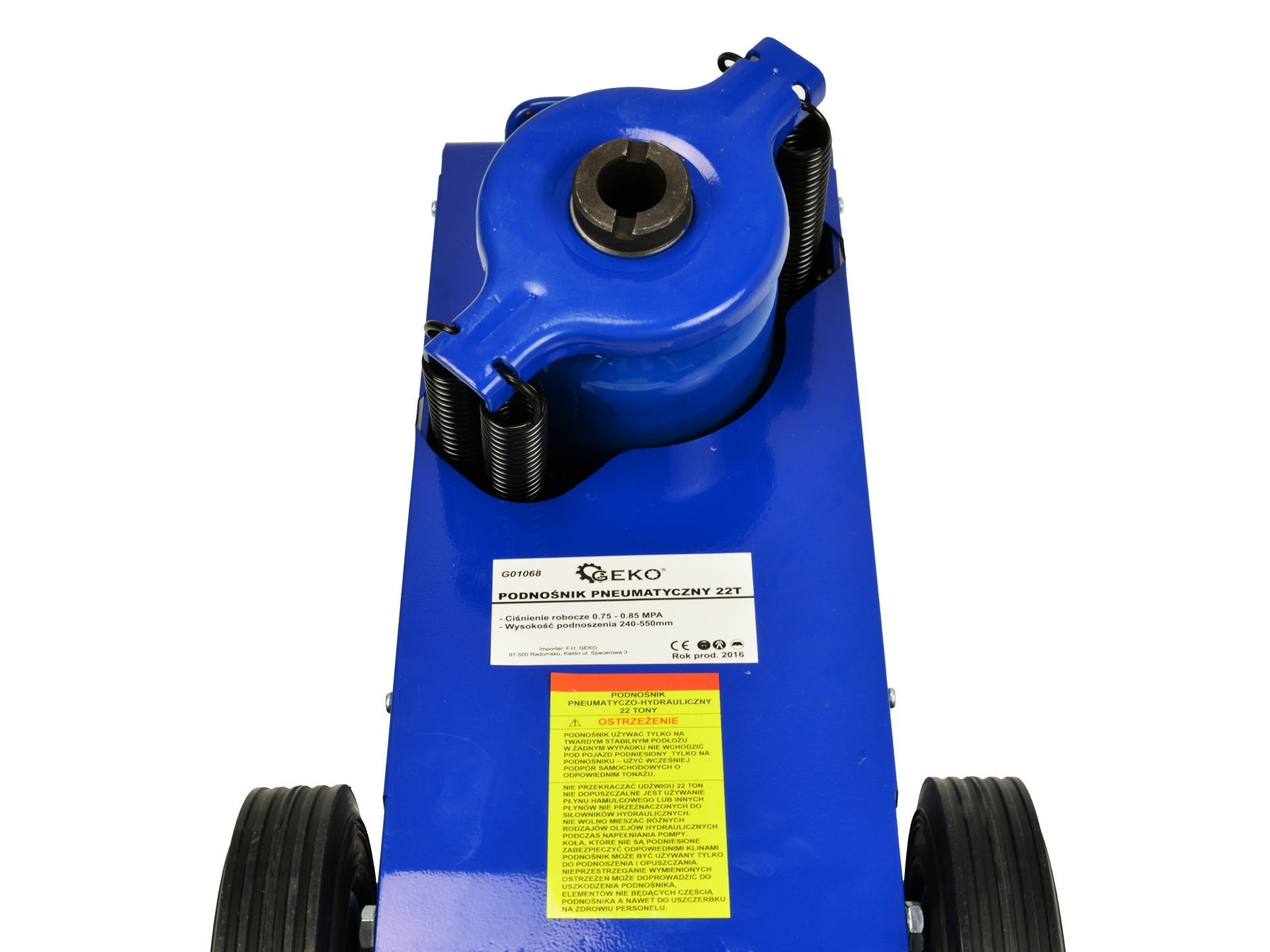 Hydraulicko-pneumatický zdvihák 22t