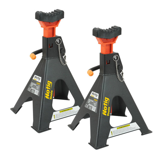 Podpery 2ks, 6t s dvojitým zámkom a gumovou podložkou 39 - 60cm