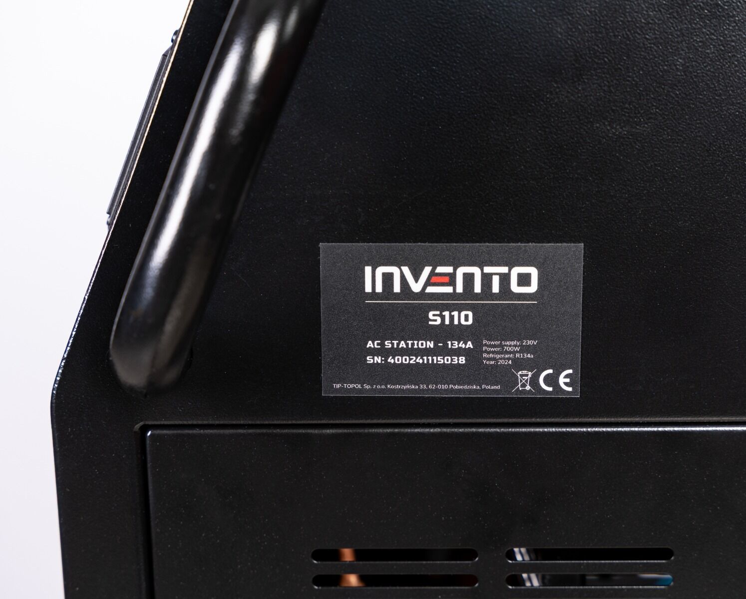 Poloautomatická klimatizačná stanica na servis klimatizácie - plnička klimatizácií Invento S110