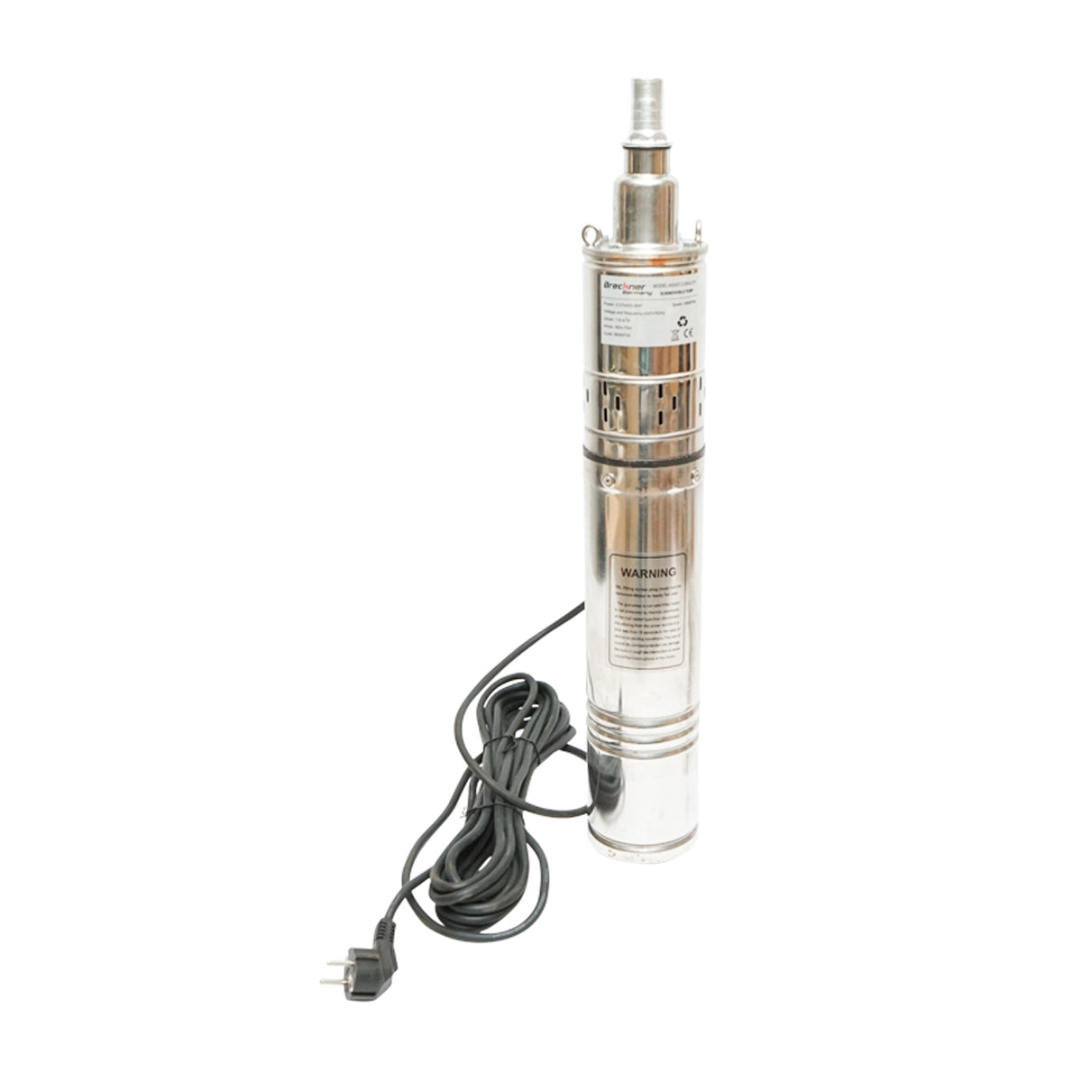 Ponorné čerpadlo na vodu Ø95mm, 30l/min, max. hĺbka 50m, 220V, 370W 4QGD1.2-50-0.37Y Breckner Germany