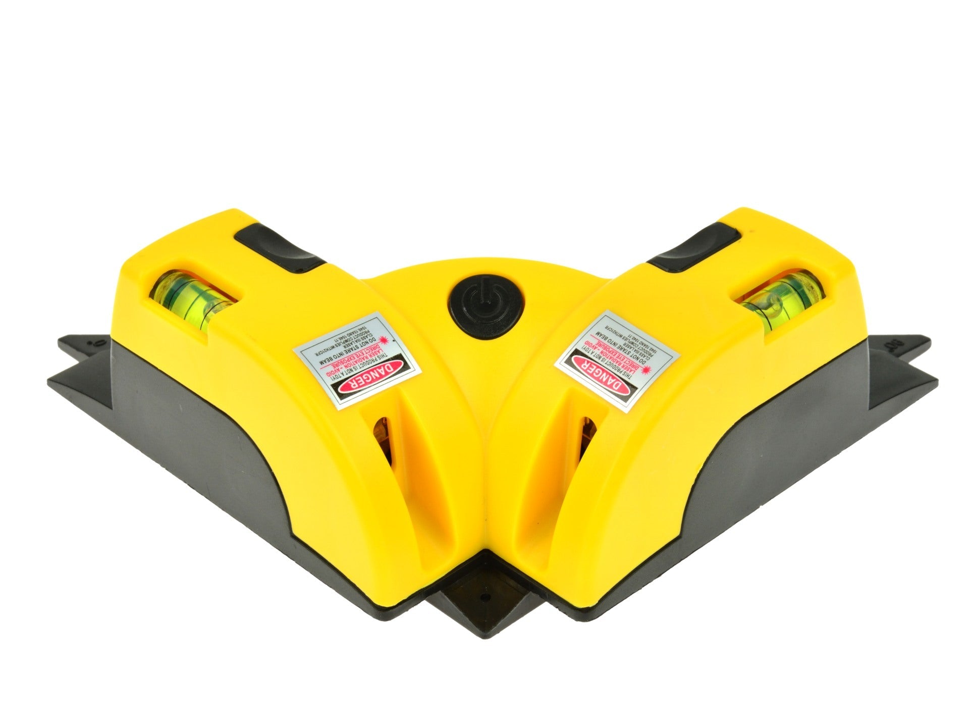 Krížová laserová vodováha s pravým uhlom, 90°