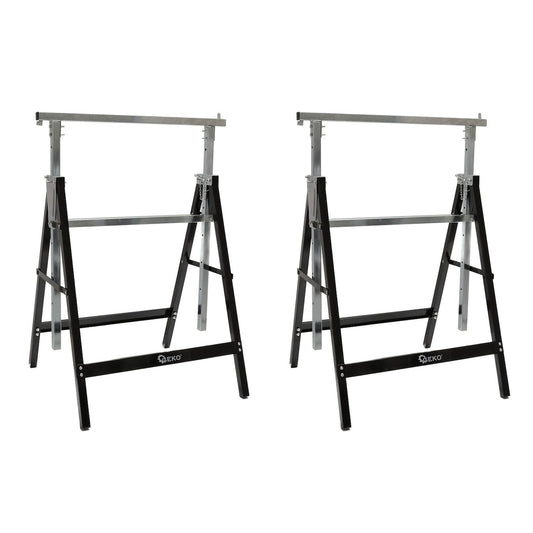 Pracovný stojan - nastaviteľná stavebná podpera - koza, 80 - 130cm, sada 2ks Geko