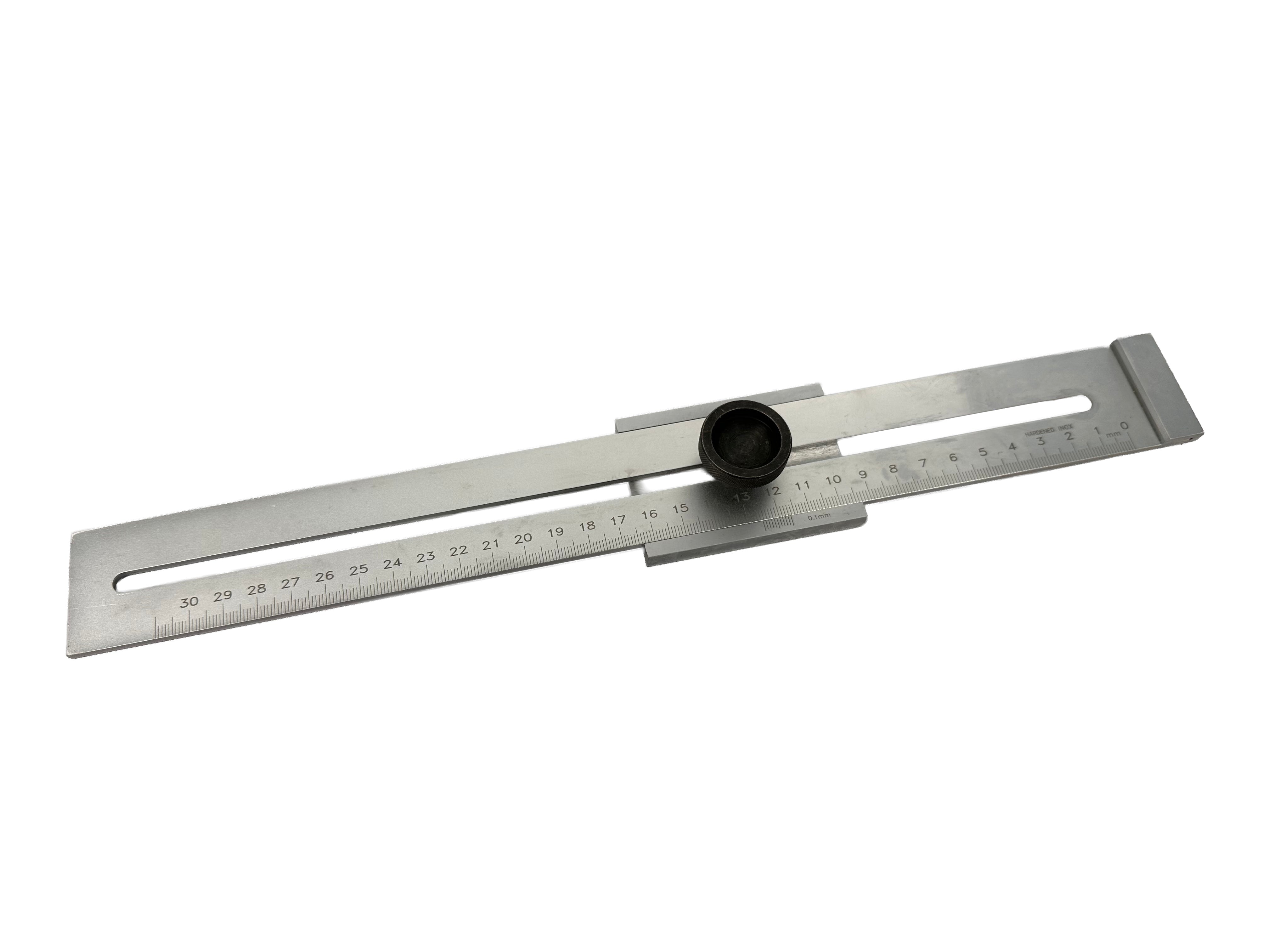 Pravítko na rysovanie rovnobežných čiar 300mm, Gebo Tools