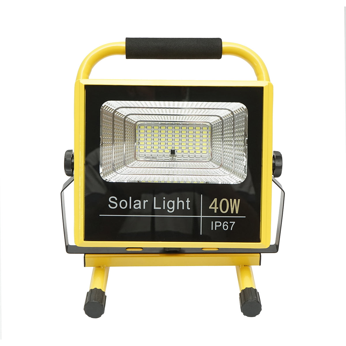 Prenosné LED pracovné svetlo - reflektor 40W, 8000K, s LiFePO4 akumulátorom 2 × 6000mAh, diaľkovým ovládaním a stojanom, IP67 Breckner Germany