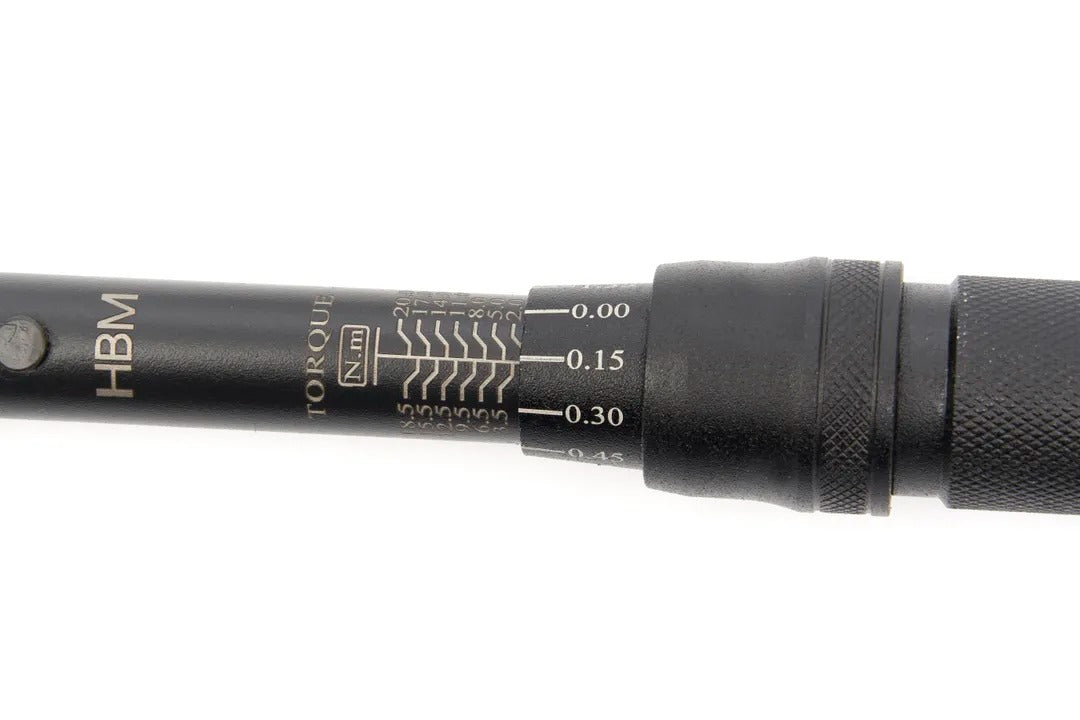 Presný momentový kľúč s príslušenstvom, 1/4'', 2 - 20Nm, 32ks HBM