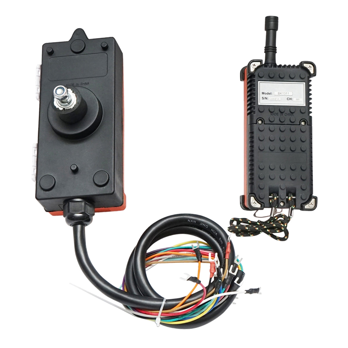 Priemyselné bezdrôtové diaľkové ovládanie so 6 tlačidlami AC 220V, vodeodolné Breckner Germany