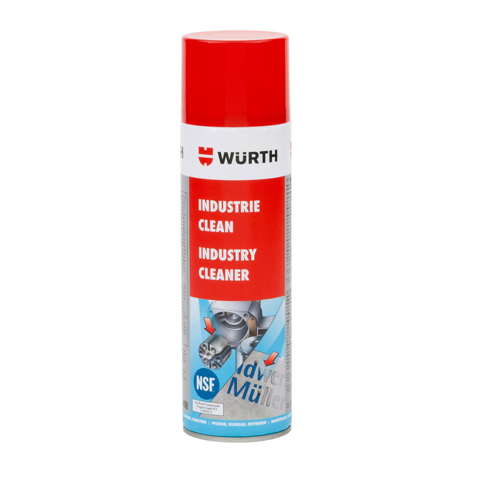 Priemyselný čistič v spreji, 500ml Wurth