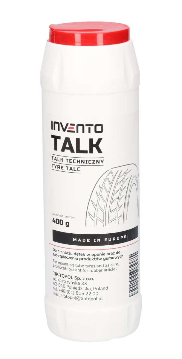 Práškový mastenec na pneumatiky 400g Invento