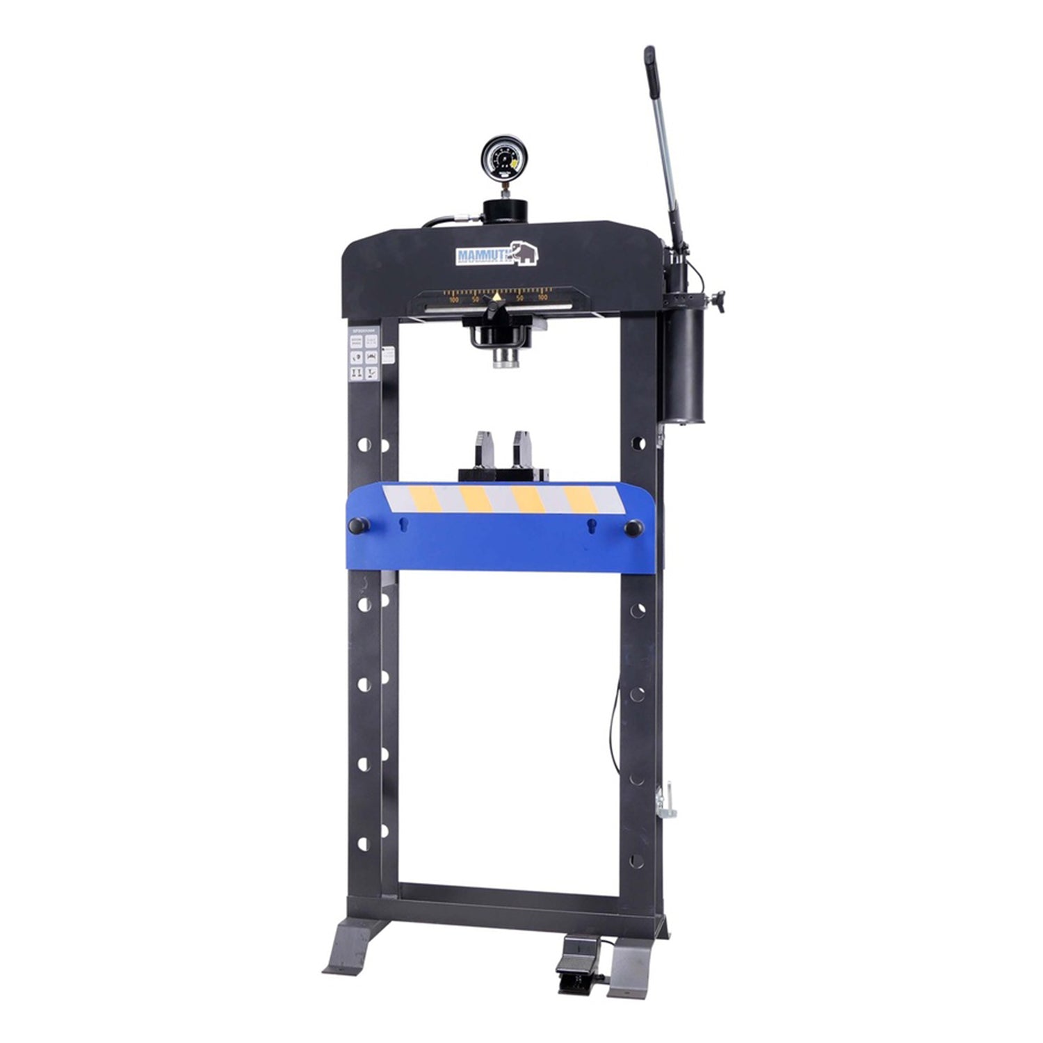 Stojanový hydropneumatický lis s nožným ovládaním 30t mammuth